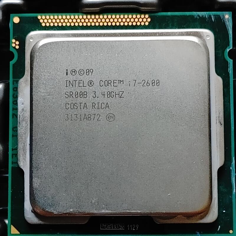 Intel I7-2600 CPU二手拆機良品 1155腳位 [保固一個月]