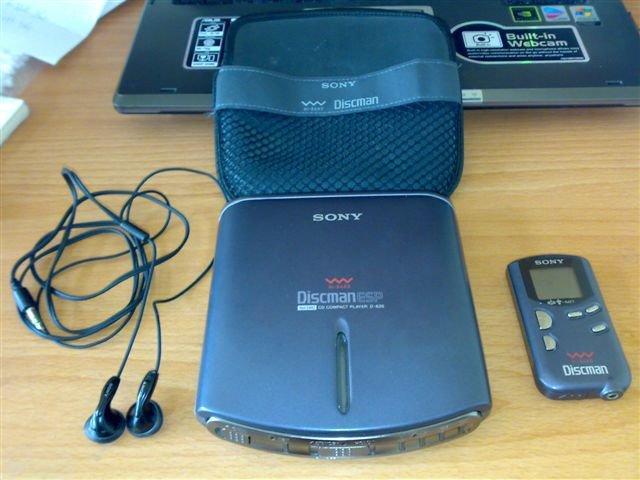 Sony五週年紀念機 D-626無線接收cd隨身聽非賣品純自推