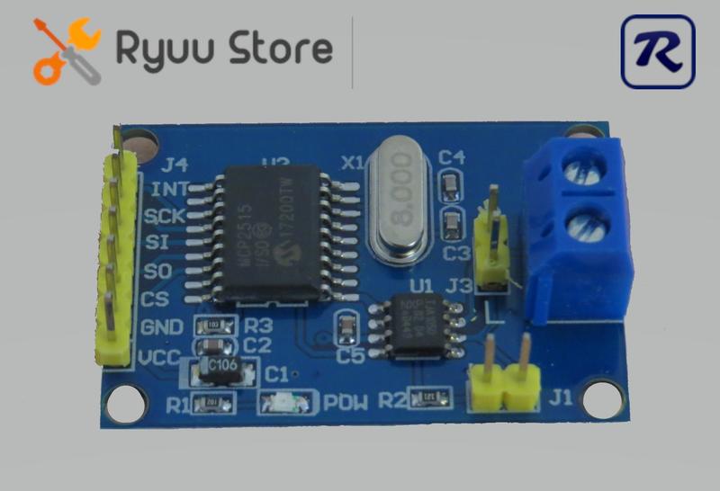 [RyuuStore] M02 MCP2515 CAN 模組 模塊 51 單片機 Arduino TJA1050