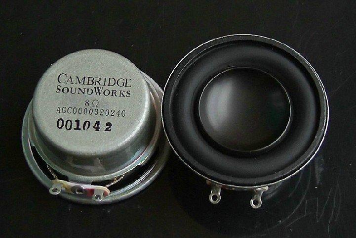 缺貨中--英國 Cambridge 劍橋 1.25吋 喇叭 單體 全頻 全音域 1吋 1.5吋 喇叭 DIY 升級