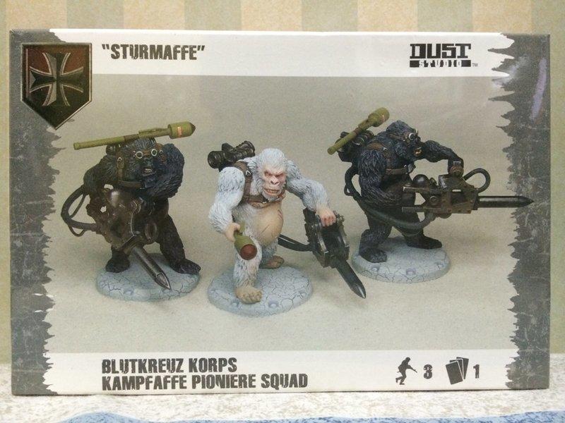 全新未拆 Dust Tactics Kampfaffe Pioniere Squad "STURMAFFE" 桌遊 戰棋