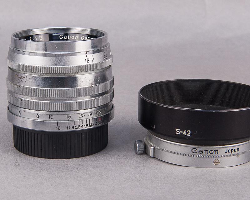 Canon Lens 50mm F1.8 L39/LTM接環付原廠遮光罩| 露天市集| 全台最大的