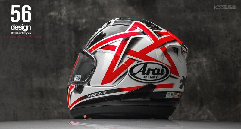 ☆KBN☆鐵馬堂日本Arai RX-7X NAKANO 56DESIGN 五芒星限定限量中野真矢