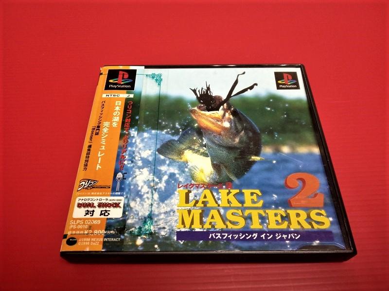 ㊣大和魂電玩㊣PS/PS1 湖釣專家2 {日版]有側標---編號:B6-懷舊遊戲~PS3/PS2主機可玩