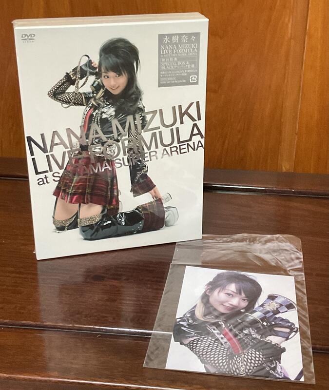 (全新日版DVD）NANA MIZUKI LIVE FORMULA at SAITAMA SUPER ARENA水樹奈奈
