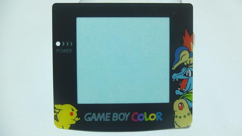 Nintendo GAME BOY COLOR GBC螢幕鏡面鏡片面板更換卡通版A