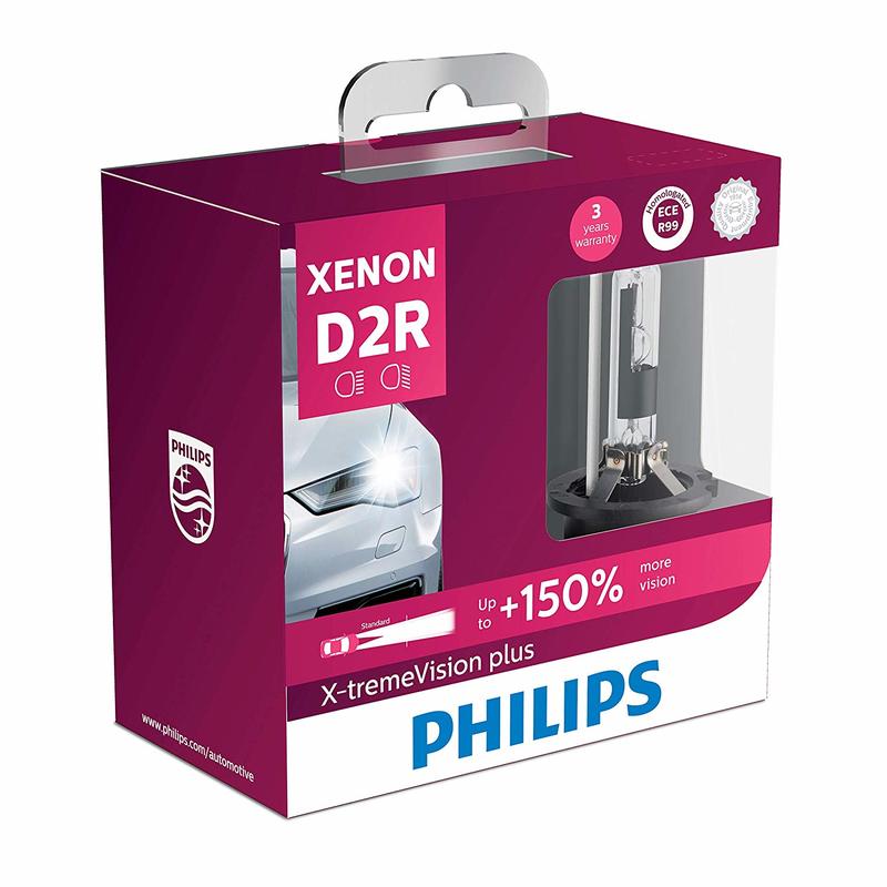 【原裝正貨】Philips D2R D2S D4S D4R hid 4800k 3200LM +150% 大燈 兩顆售