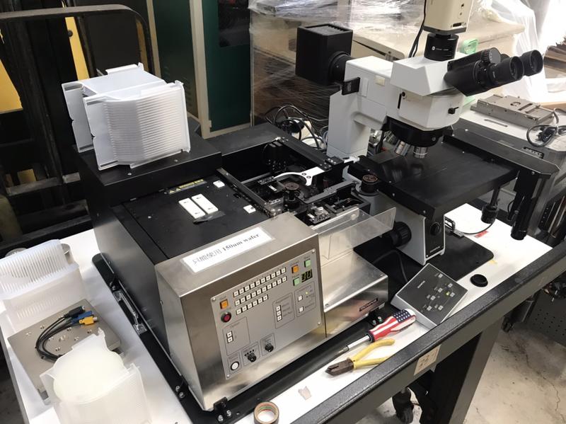 Olympus MX51-F Microscope& AL110-LG Automatic wafer loader
