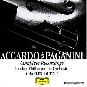 [DG名盤 特價1895↘1085] Accardo: 帕格尼尼 Paganini小提琴作品名演輯 6 CD正版全新