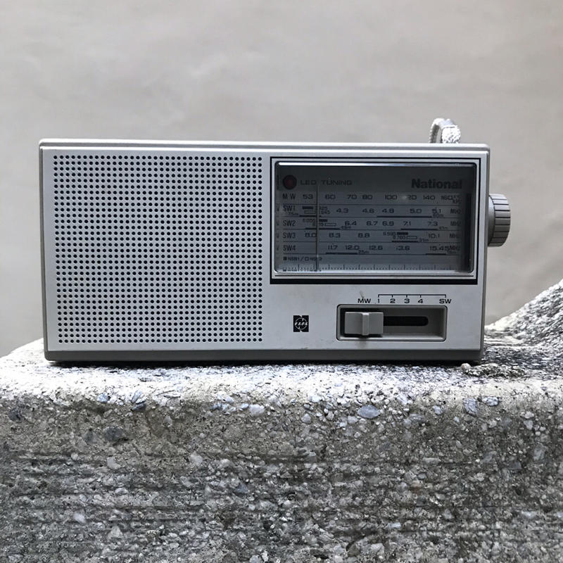 National 早期收音機 短波 中波 ナショナル R-299 日本製 (已售出，勿下標)