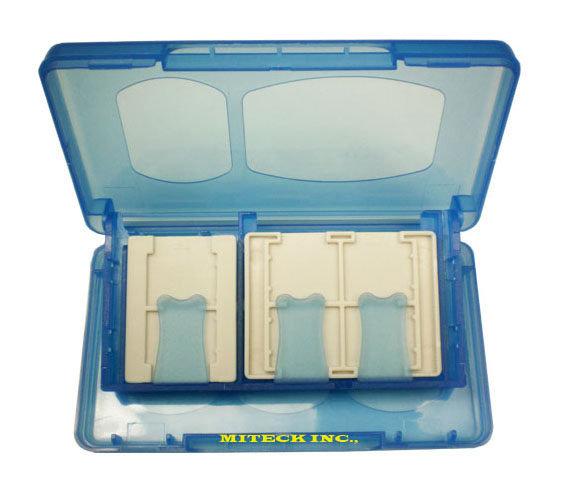 【POCKET】miteck記憶卡收納盒 最多12片裝 可裝 CF SD MICRO SD TF SDHC M2 MS DUO 多合一 多彩