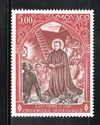 【流動郵幣世界】摩納哥1979年摩納哥紅十字會郵票