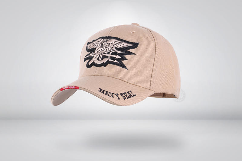 RST 紅星快遞 - 美軍 NAVY SEALS 海豹部隊 海豹樣式 棒球帽 紀念帽 軍事風 沙色 ... 08039