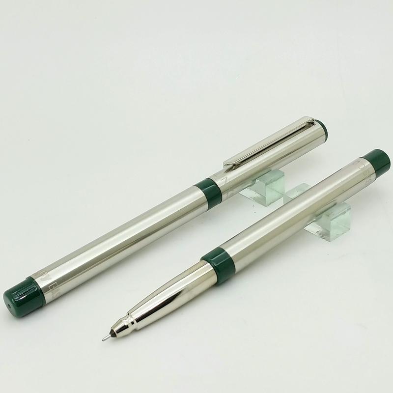 【鋼筆人】台灣 貝斯可 鋼珠筆 附盒子 深綠(另贈筆芯三支，數量有限，贈完為止)