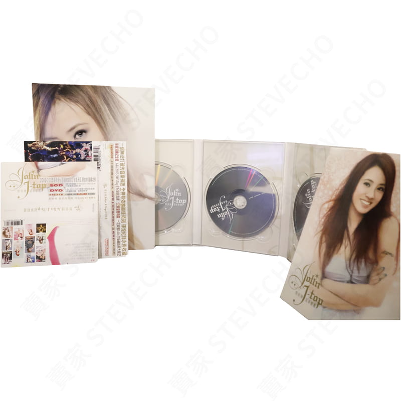 蔡依林Jolin J-Top 冠軍精選2CD+DVD｜含預購寫真+完整側標SonyBMG台版