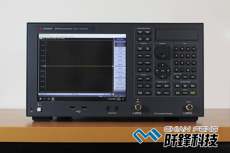 【阡鋒科技 專業二手儀器】Keysight E5071C 100kHz - 8.5GHz  向量網路分析儀(Win10)