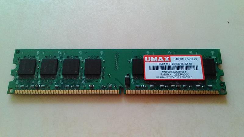 (請勿下標，先詢問商品庫存)記憶體 DDR2 800 1GB