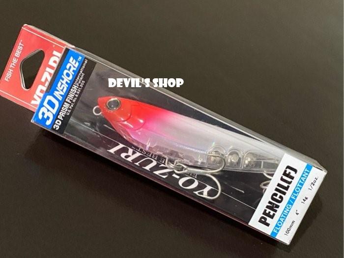 YO-ZURI 3D Inshore Pencil 100 100mm/14g 新款鉛筆型路亞 特價350