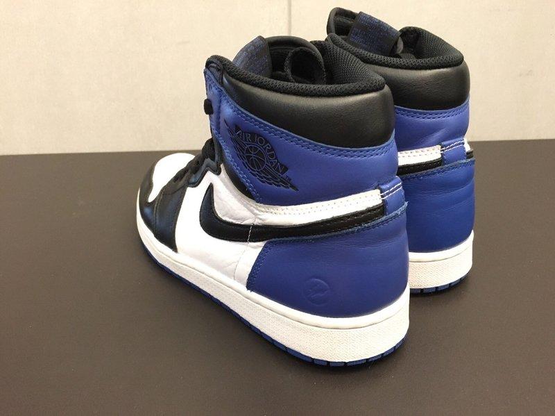 二手美品Nike Air Jordan 1 fragment 閃電Us9 珍藏釋出賣場唯一尺寸對