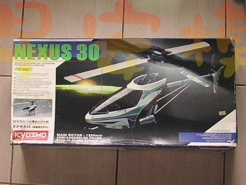 (早安模型店) ~全新~ KYOSHO遙控直升機(含引擎)---NEXUS 30 編號 21502