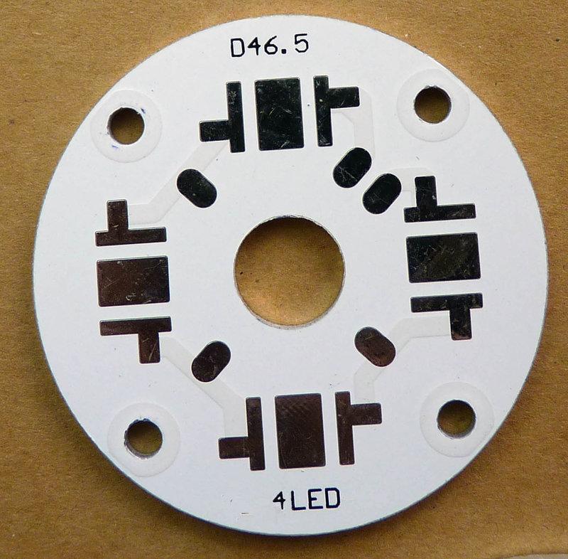 DIY LED套件鋁基板 仿流明 D46.5x2 mm No40