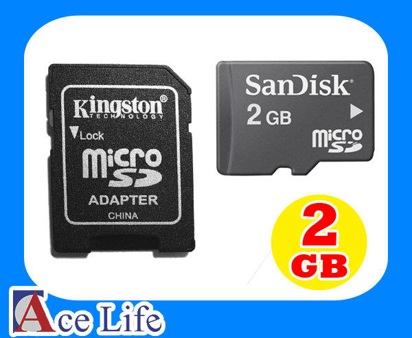 【九瑜科技】 Sandisk 2G 2GB micro SD SDHC TF 含 轉卡 另 Kingston
