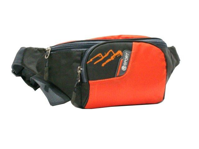 【IMAGEDUCK】M6700-(特價拍品)ARSPORT休閒腰包(橘)AR161