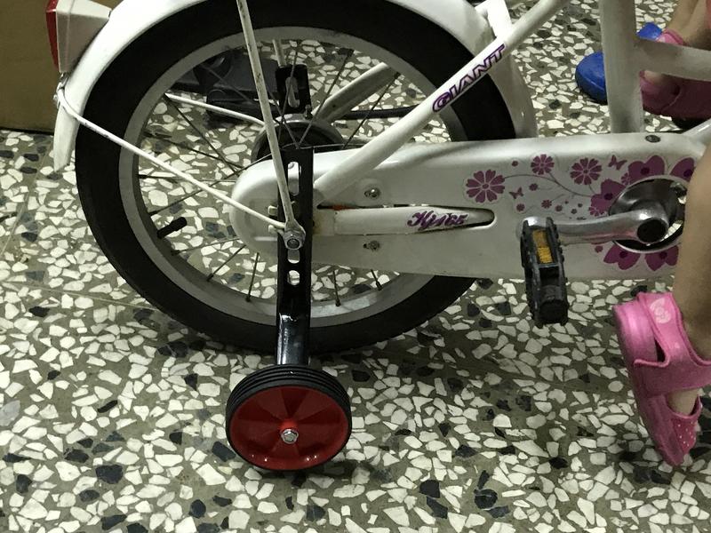 🌟秒殺火雞🌟台灣製12吋14吋16吋18吋20吋兒童腳踏車單速車扁管安全輔助輪 硬塑型輔架側輪 附安裝零件