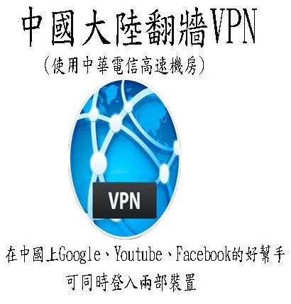 中國大陸VPN翻牆、高速伺服器、台商VPN翻牆好幫手