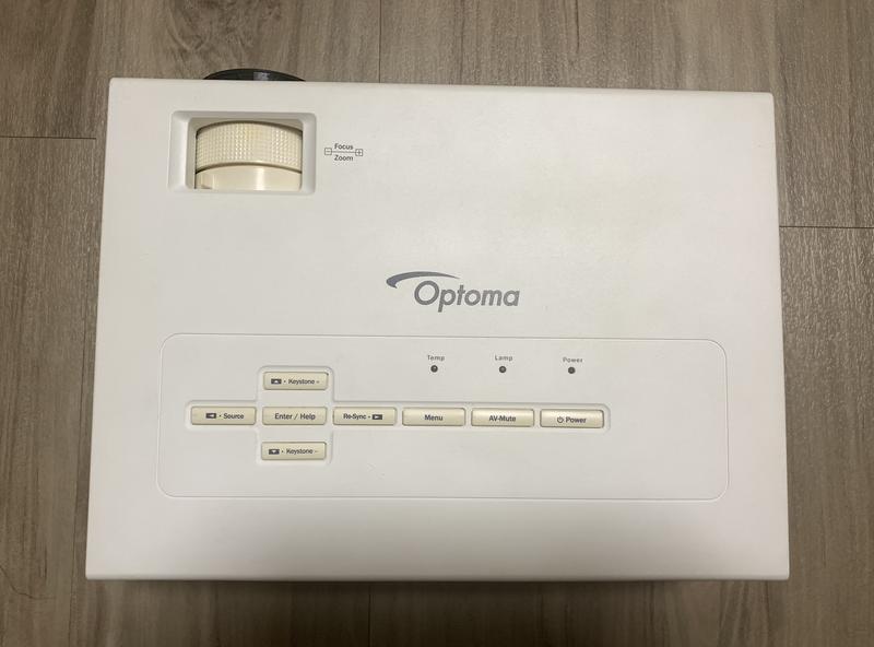 奧圖碼Optoma EX532 DLP數位投影機 XGA，2800流明+送120寸壁掛式投影布幕+送HDMI轉VGA