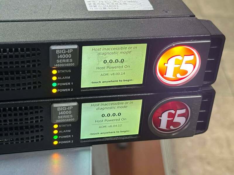 ☆南爵二手電腦☆ F5 Networks BIG-IP i4600 Enterprise LTM 共有兩台