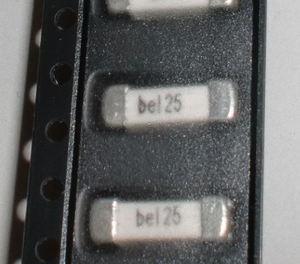 FUSE 保險絲 (BEL SMM25 ) 貼片(10x3x3mm) 250V 25A