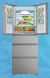 む阿噗企業めSANLUX 三洋SR C420EVGF 420 公升變頻五門冰箱不含裝