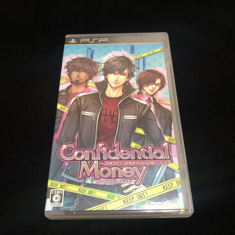 二手PSP Confidential Money 300天賺3000萬美元的方法/ 純日版| 露天市