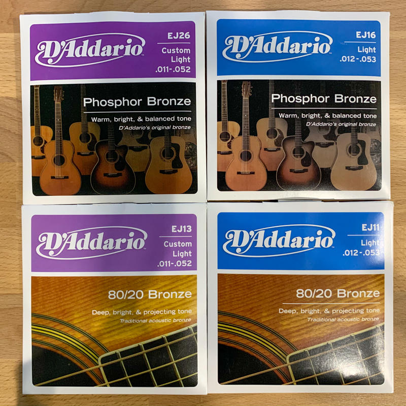 [降價幫出清］D'addario木吉他弦 (((5～8折))) 大特價！！！