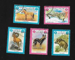 【無限】阿富汗1984年動物郵票