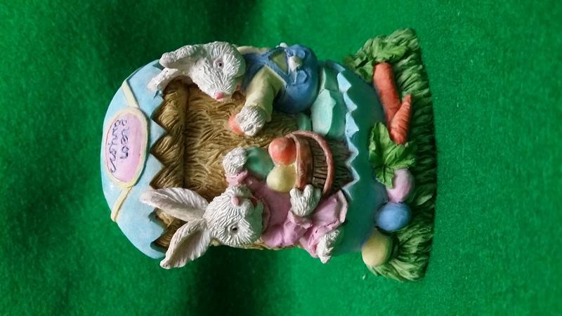 (陶瓷 收藏大放送) 陶瓷 造型 雙兔寶寶 現貨特惠價!!!