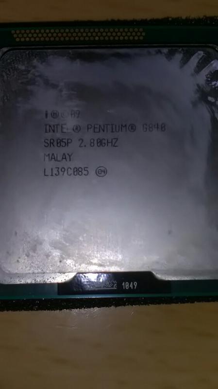 Intel Pentium G840 1155腳位 2.8G