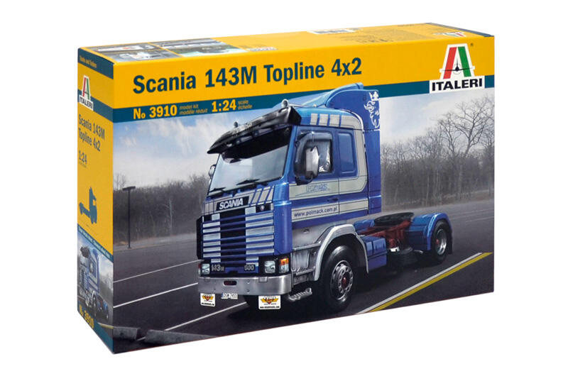 【傑作坊】最後一盒 ITALERI 1/24 Scania 143M Topline 4X2 (3910)