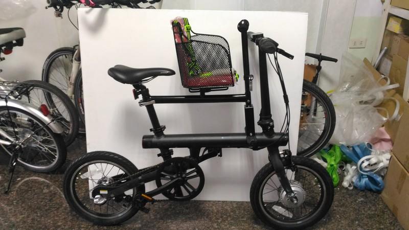 Milife 米騎 小米電動車 裝瑞峰快拆親子坐椅 腳踏車兒童座椅 自行車安全座椅 的樣子