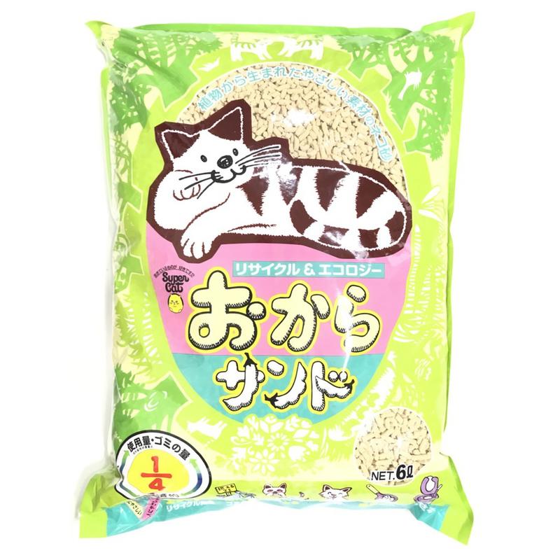[現貨] 日本 Super Cat 超級貓 豆腐砂 豆腐貓砂 6L (E/1224) (超取限購1包)