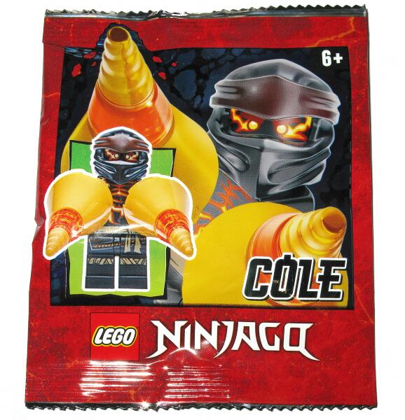 [積木實驗室] 全新 樂高 LEGO 892071 70685 Cole 阿剛 黑忍者 Ninjago 旋風忍者