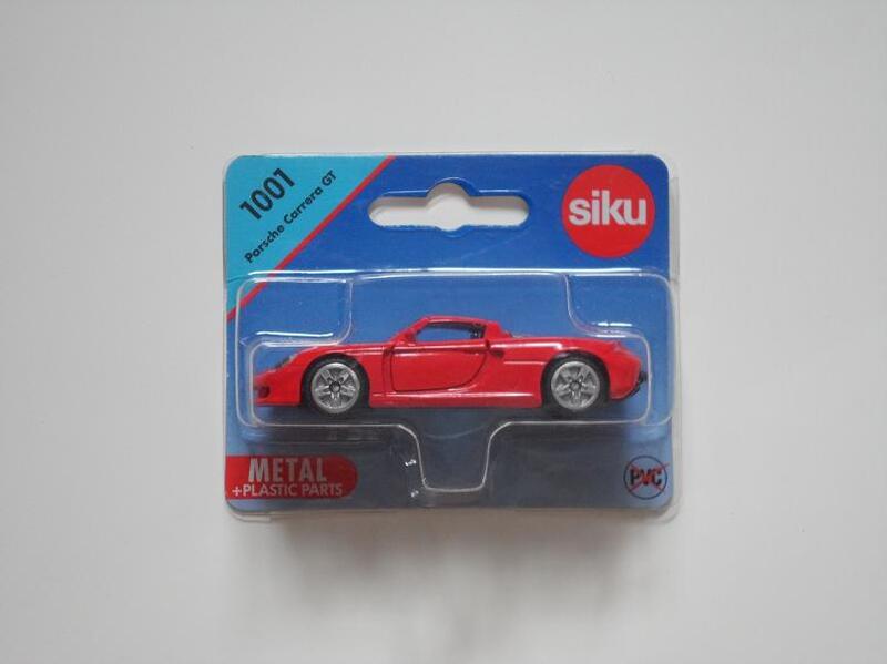 SIKU 1001 德國合金車 Porsche Carrera GT 風火輪 多美小汽車 9114