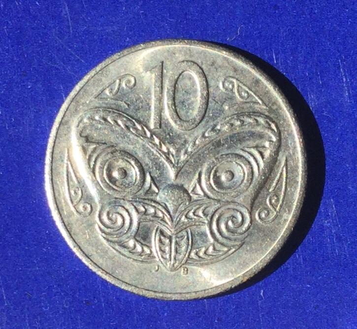 澳洲錢幣10分 銅鎳 1987