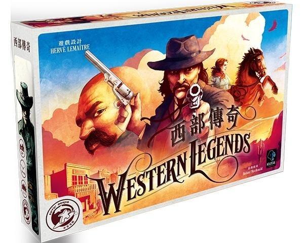 【陽光桌遊】★原價1950★(免運) 西部傳奇 Western Legends 繁體中文版 沙盒遊戲 正版桌遊