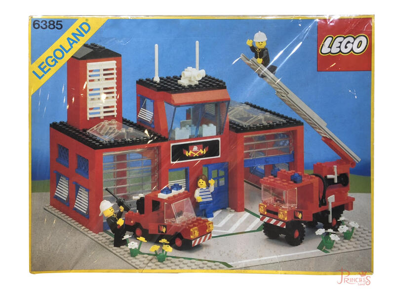 樂高王子LEGO 6385 消防局消防之家1 1985年絕版請看商品敘述| 露天市集