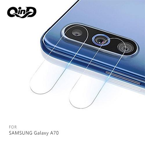 QinD SAMSUNG Galaxy A70 鏡頭玻璃貼(兩片裝)