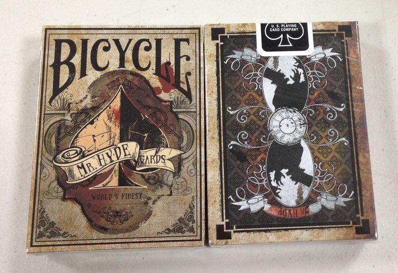 【USPCC撲克】Bicycle Dr. Jekyll and Mr. Hyde  化身博士撲克~一組兩副