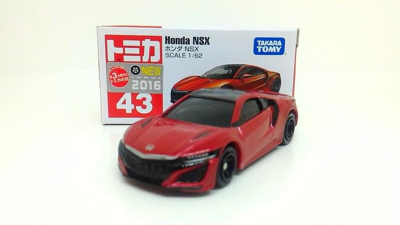 Honda本田 new NSX 專屬T恤搭配專屬TOMICA 專屬模型車
