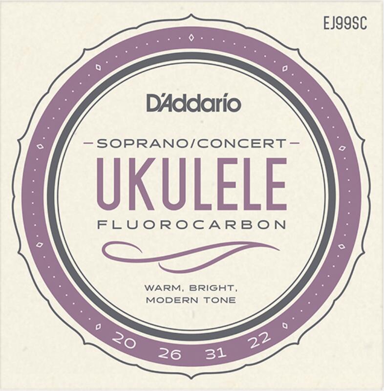 【Uke Beat】D'Addario EJ99 21/23/26吋烏克麗麗弦 碳纖維弦